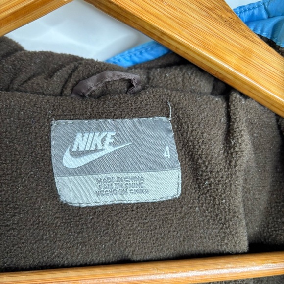 Nike Vintage Puffer Hooded Full Zip Jacket size 4 - Picture 8 of 10